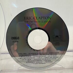 Eric Clapton The Cream of Clapton CD Compilation 1995 Polydor Rock Blues
